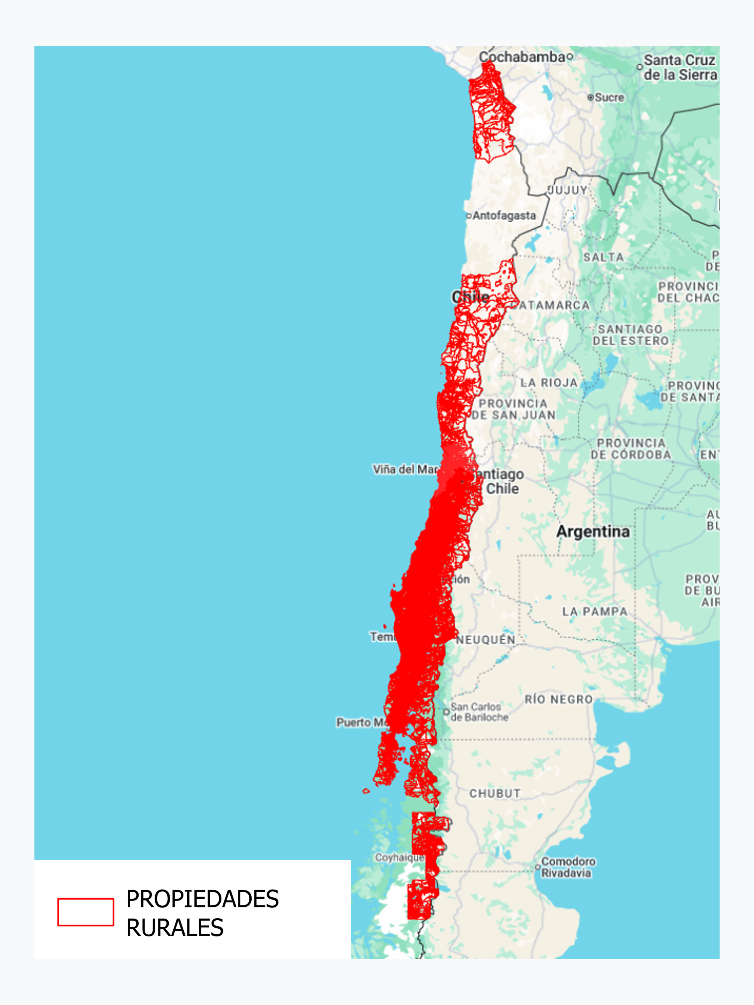 Servicio Web de Mapas - Propiedades Rurales